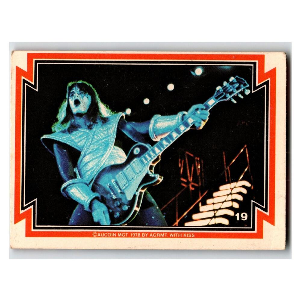 KISS Ace Frehley 1978 KISS Card #19 Aucoin MGT